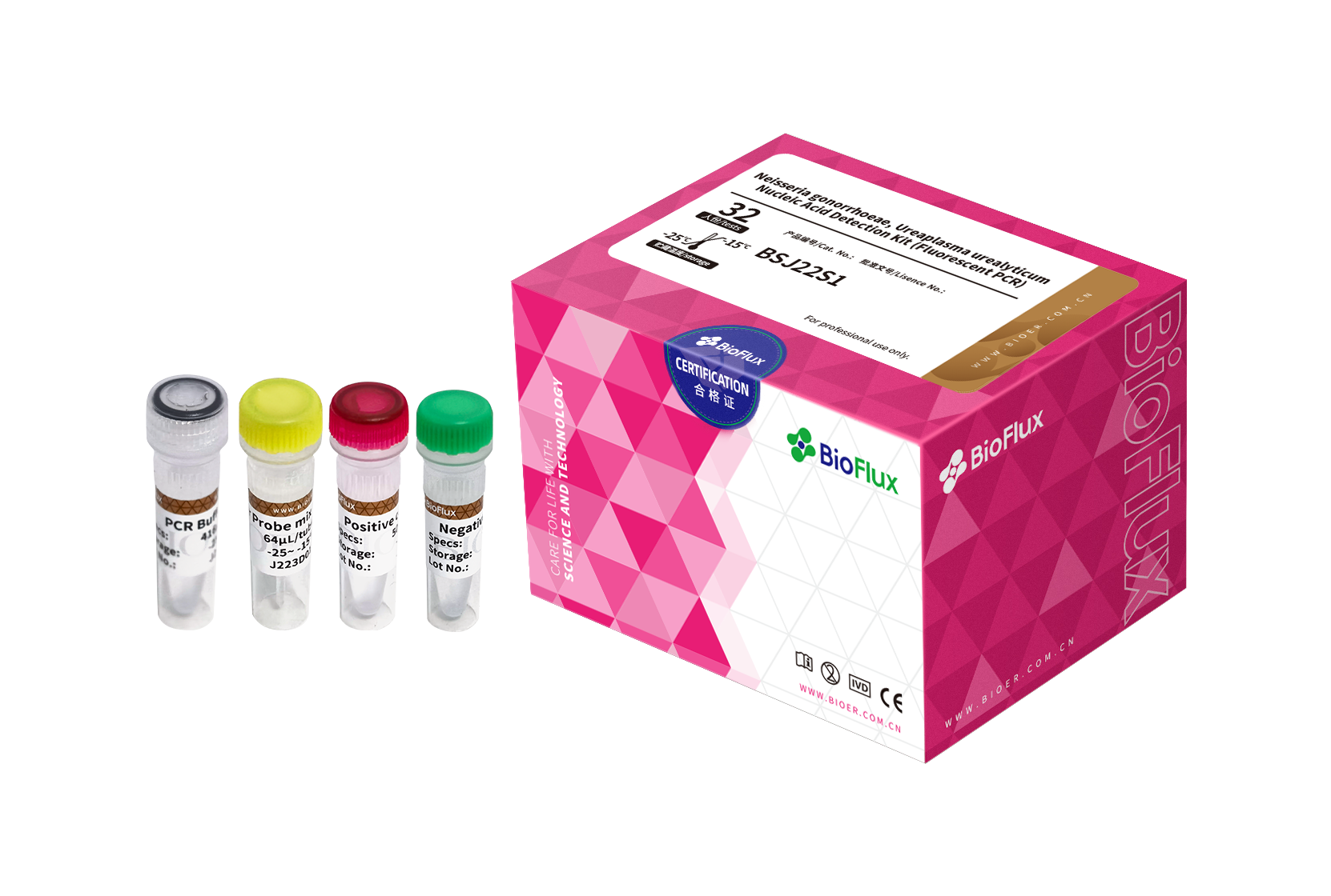 Neisseria gonorrhoeae, Ureaplasma urealyticum Nucleic Acid Detection Kit (Fluorescent PCR)