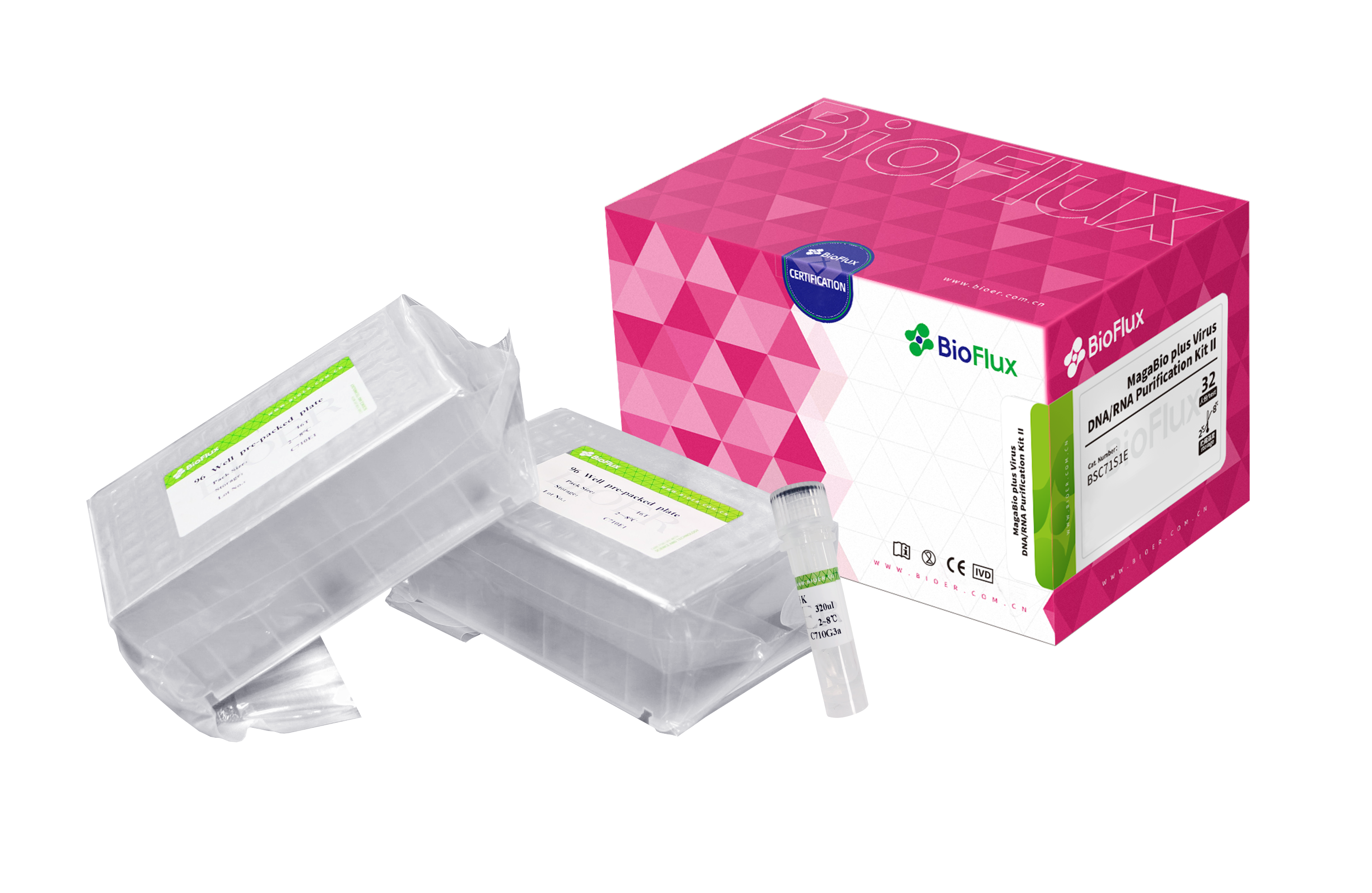 MagaBio plus ウイルスDNA/RNA精製キットII