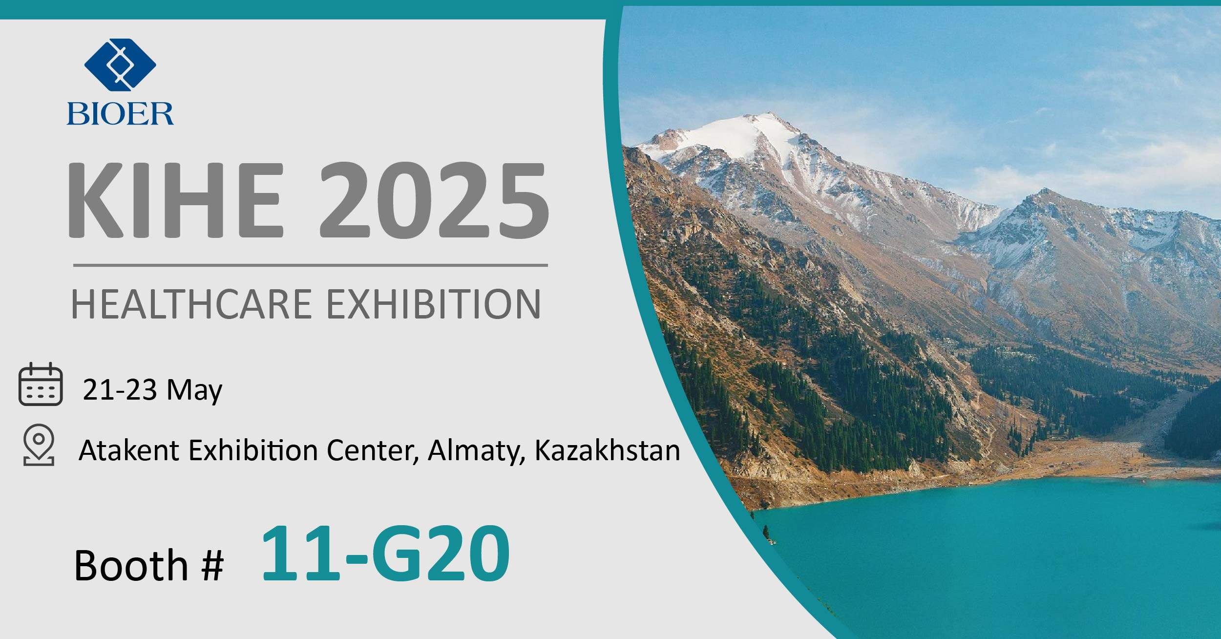 Bioer Technology attended the KIHE 2025 in Almaty