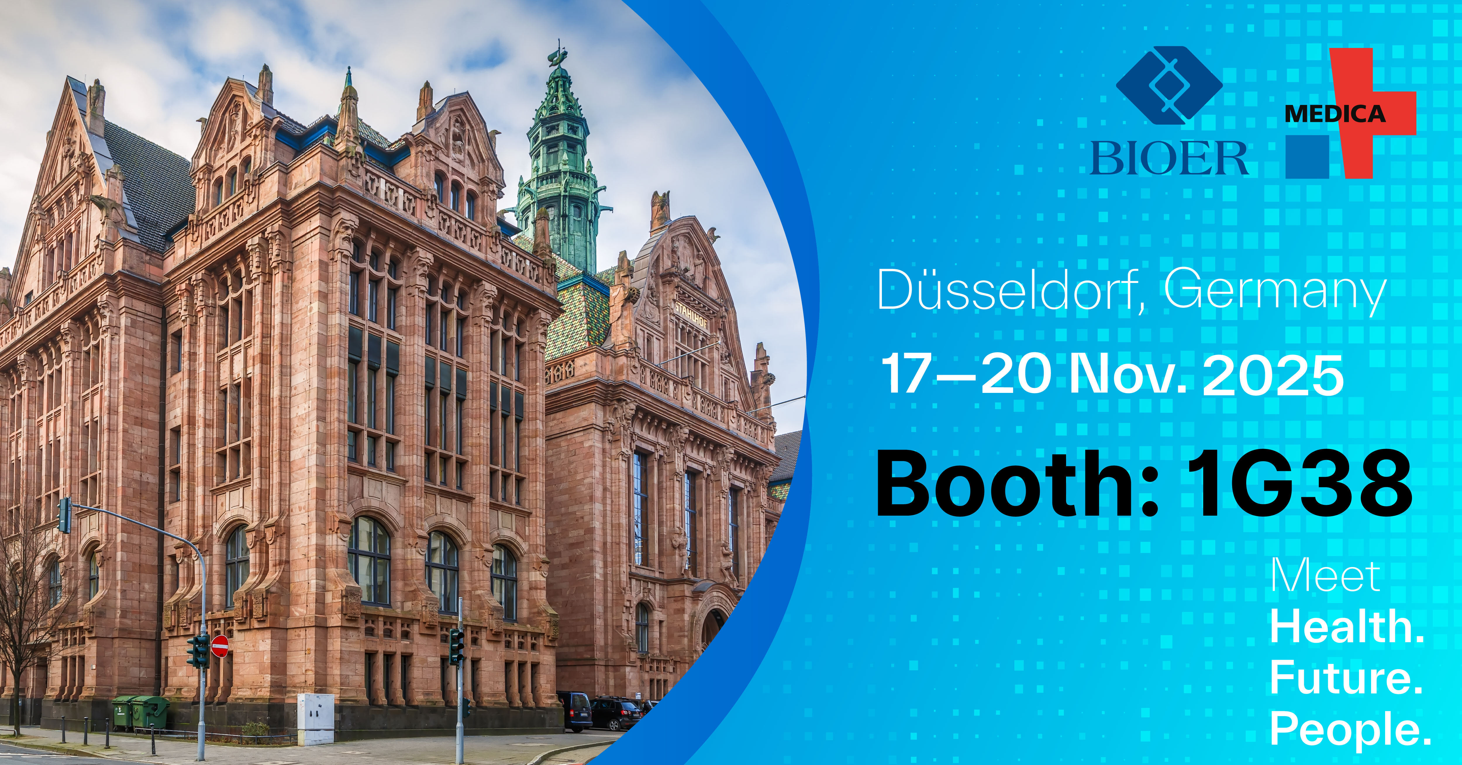 We’re excited to be part of MEDICA 2025 in Düsseldorf!