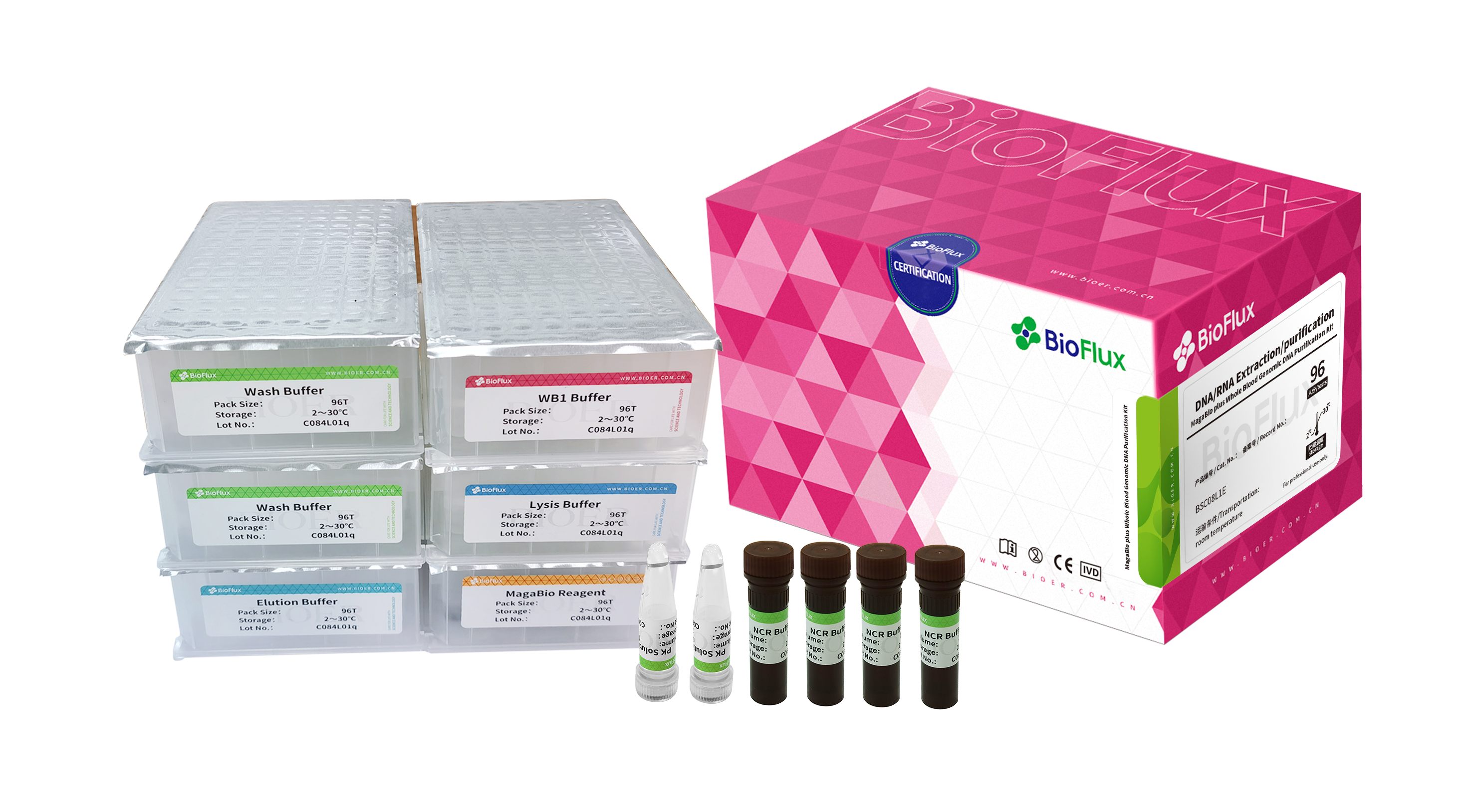 MagaBio plus Blood Genomic DNA Purification Kit