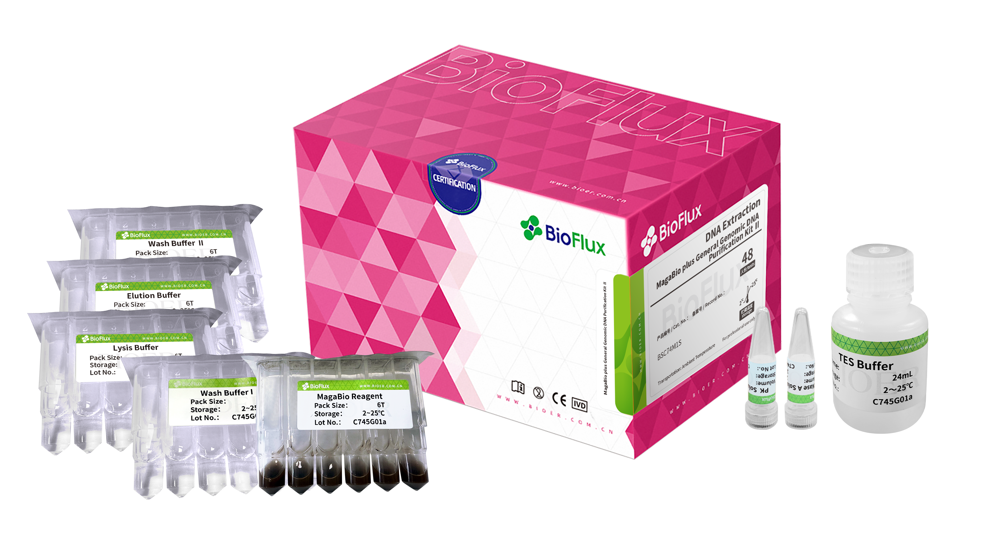 MagaBio plus General Genomic DNA Purification Kit II
