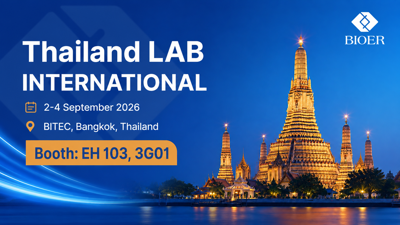 Bioer at Thailand LAB INTERNATIONAL 2026
